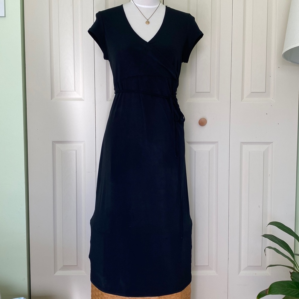 Women’s Liz Lange Maternity Black Dress Sz XS